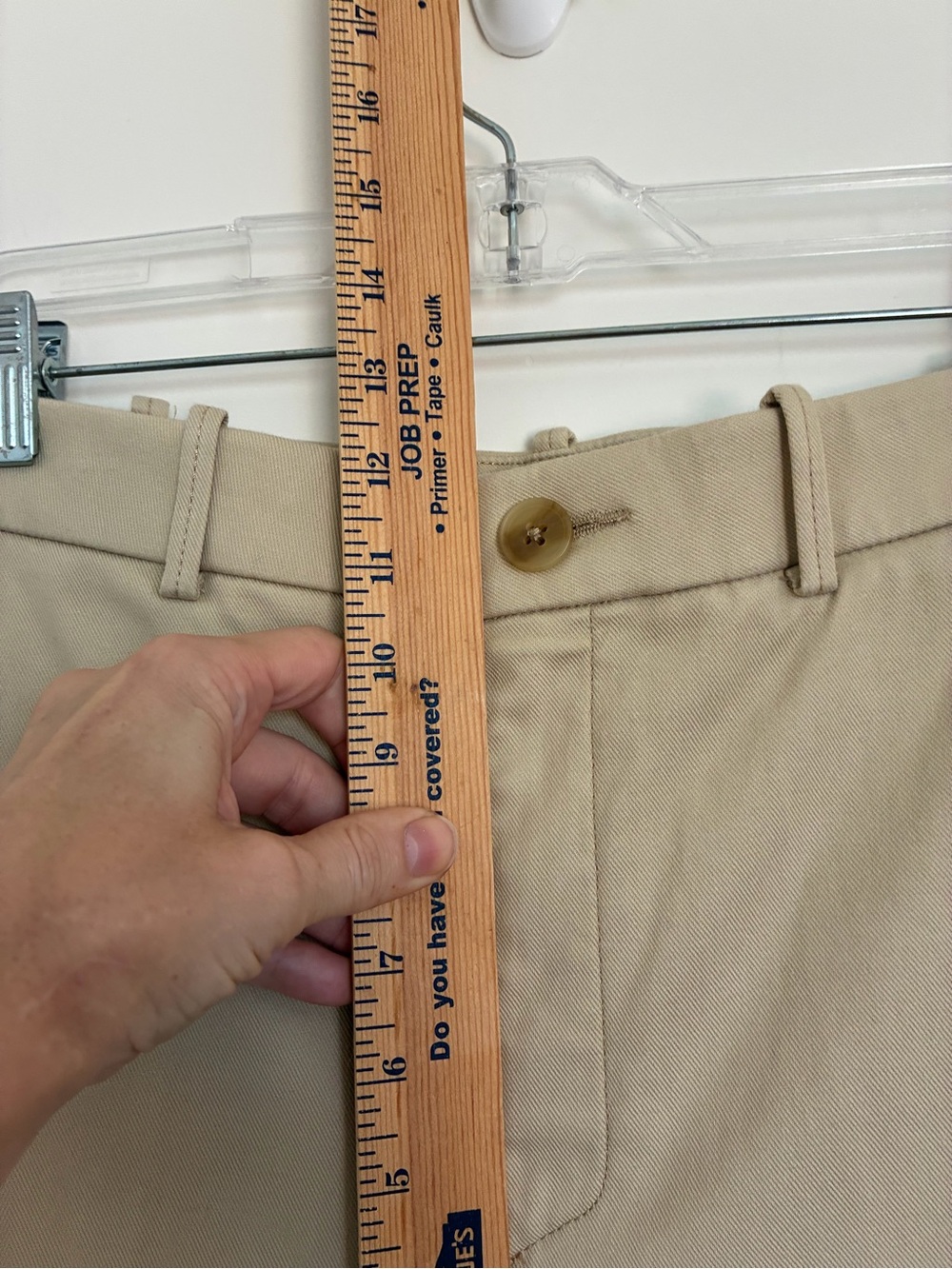 SPANX Supersmooth Stretch Twill Slim Straight Pants size medium Sandbar - Picture 8 of 9